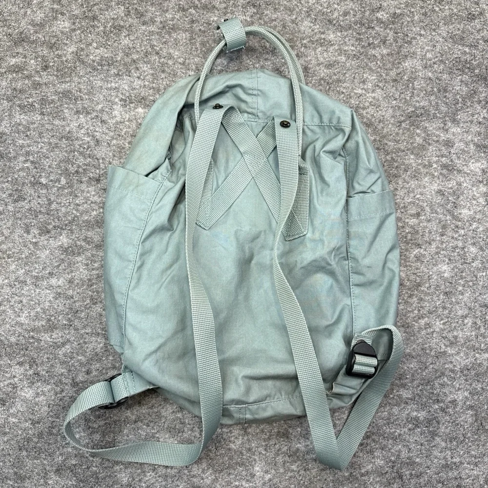 Fjallraven Kanken backpack‎ blue water resistant quick dry pockets handles 23510